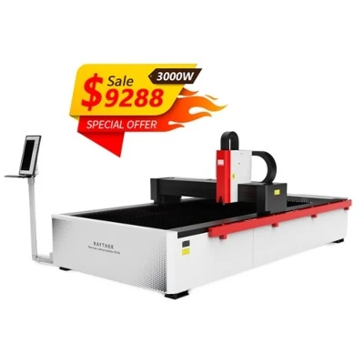 Limitovaná tovární specialita! 3000W vláknový laserový řezací stroj za pouhýc...