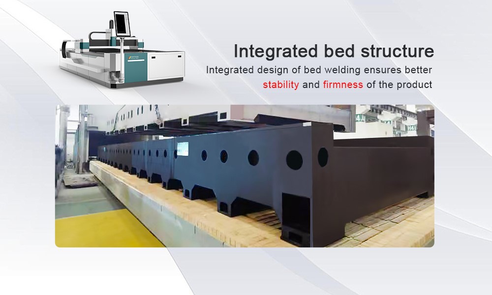 Self-designed and manufactured machine bed Self-designed and manufactured machine bed