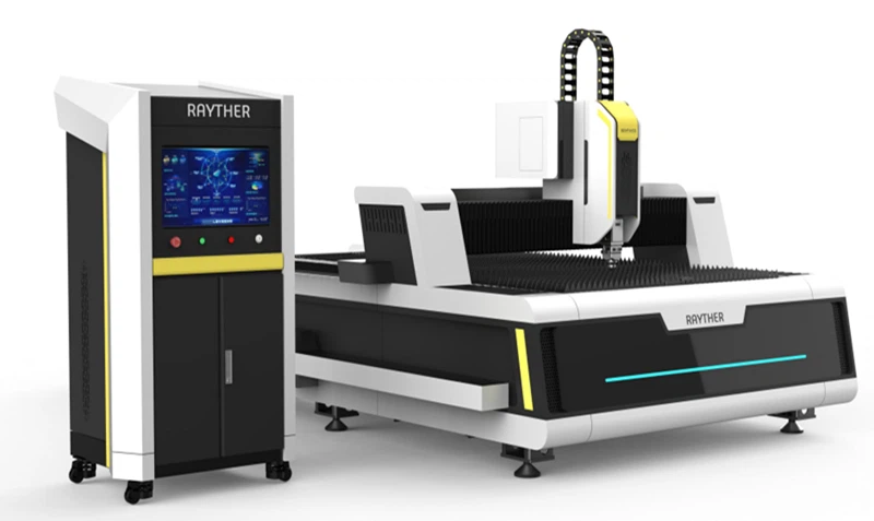 Nový design děleného lůžka s jednou platformou vláknový laserový řezací stroj